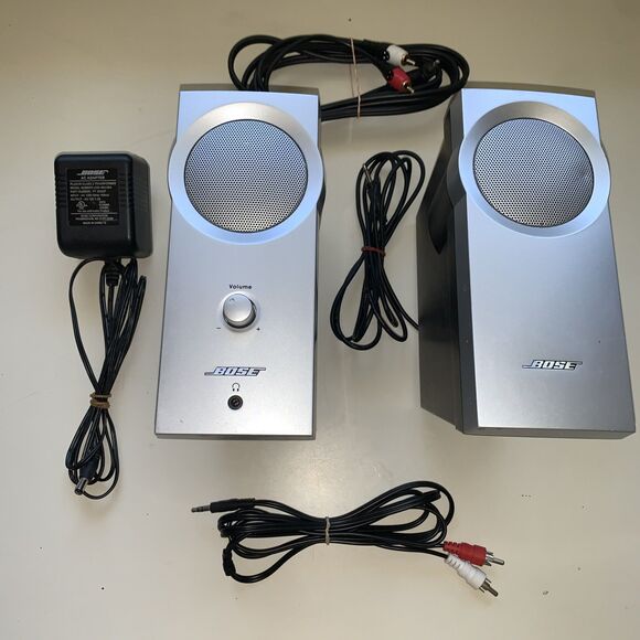Bose Companion 2 Multimedia Computer PC Laptop Speakers Complete Tested EUC - Picture 4 of 10